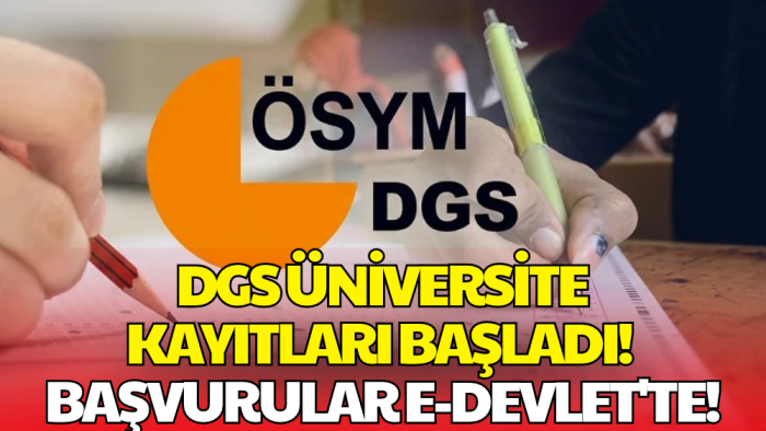 Binlerce Öğrenciyi İlgilendiriyor! 2026-DGS Üniversite Kayıtları Başladı